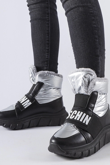 Botas de neve forradas...