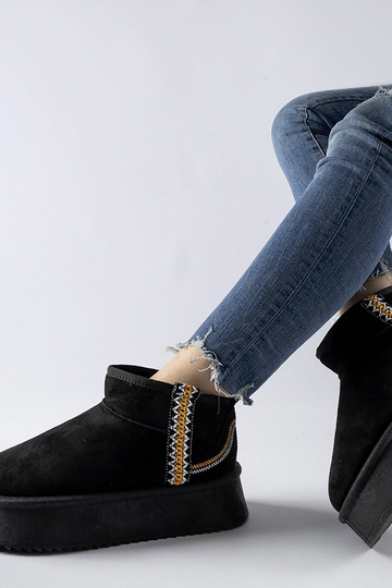 Botas de neve plataforma Scavi pretas 2