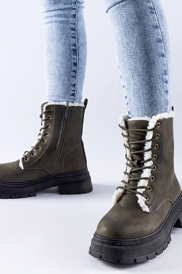 Botas traperas forradas...