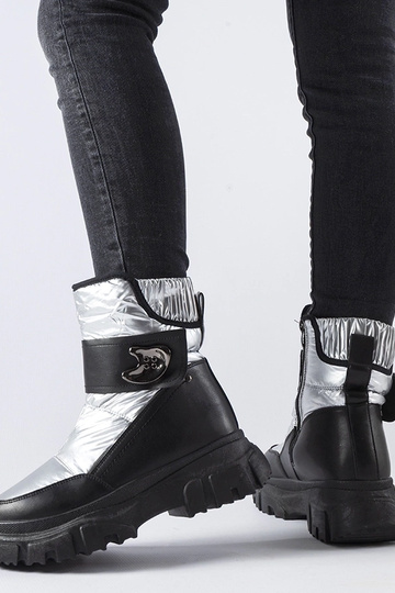 Botas de neve forradas... 2