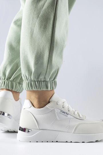 Tênis Geraldino tecido branco