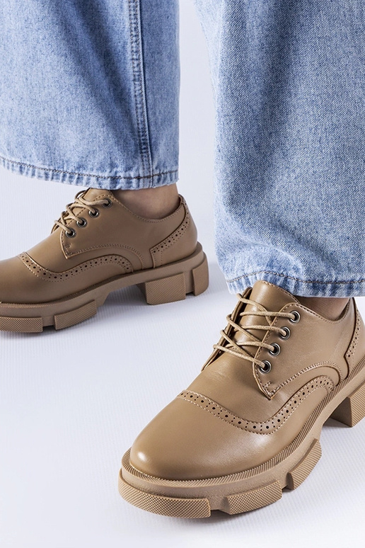 Sapatos Piazzetta de Amarrar Marrom