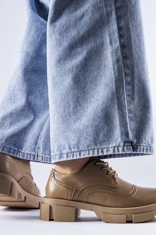 Sapatos Piazzetta de Amarrar Marrom