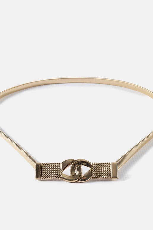 Leonide Gold Cinto Elástico Fino