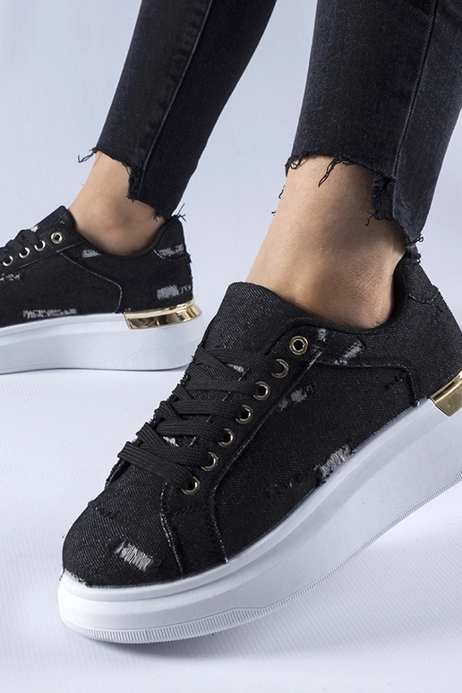 Tênis plataforma Ossona preto