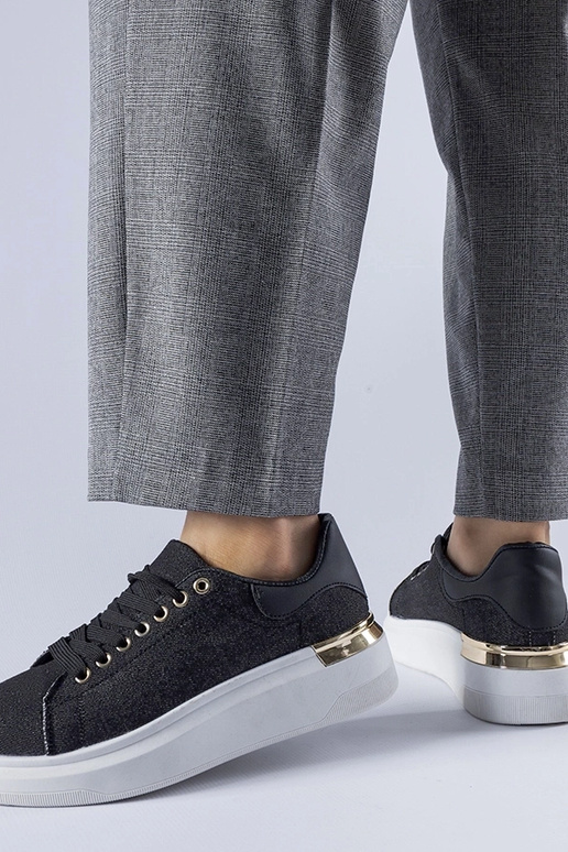 Tênis plataforma Scuderlando preto