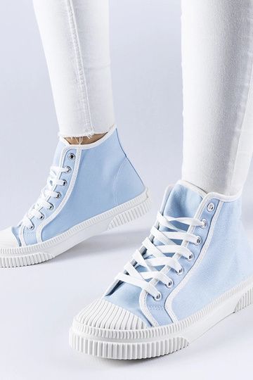 Tênis altos azuis Pozzuolo