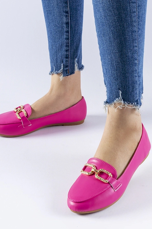 Mocassins de fivela Sovera rosa