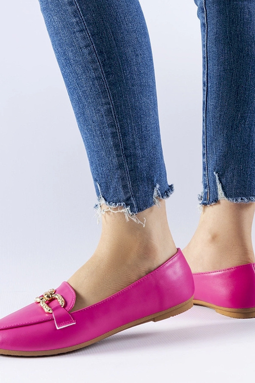 Mocassins de fivela Sovera rosa