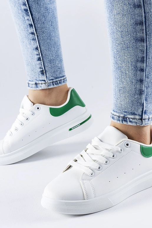 Tênis Leland branco e verde