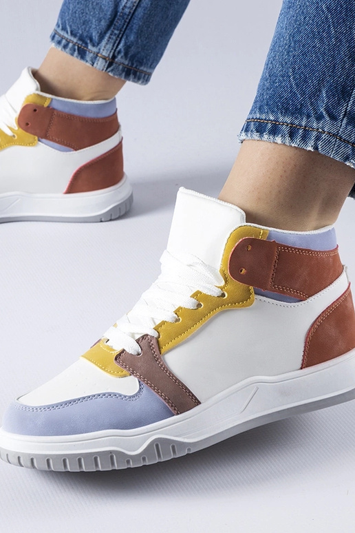 Tênis de cano alto roxo Elizabeth's