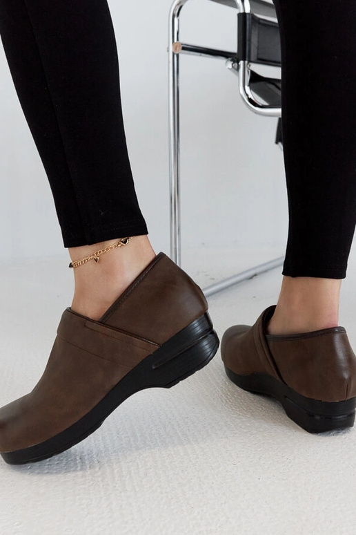 Sapatos plataforma Montoro marrom