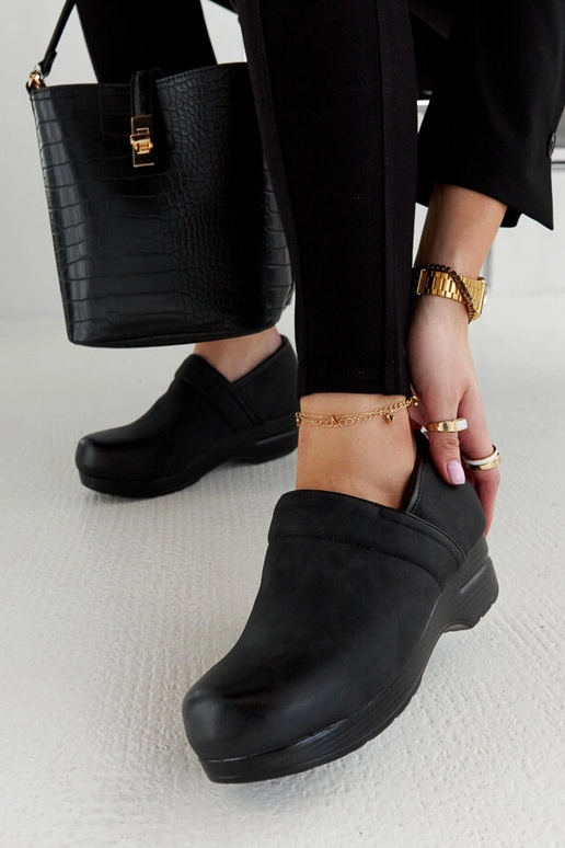 Sapatos plataforma Montoro pretos