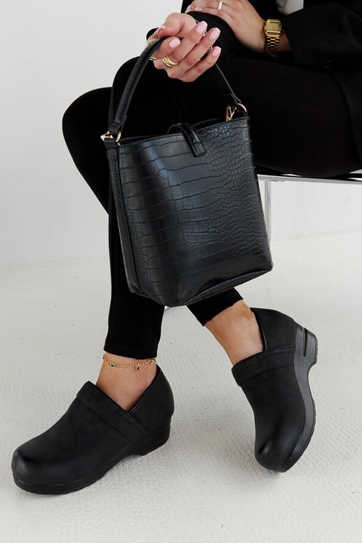 Sapatos plataforma Montoro pretos