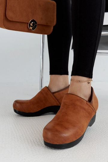 Sapatos de plataforma Montoro marrom - marrom quente 2