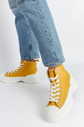 Tênis cano alto amarelo Ronchis 2