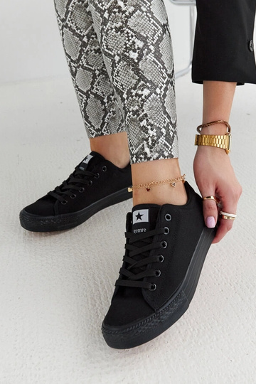 Tênis feminino de tecido...