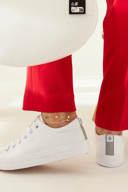 Tênis Rocky de tecido branco