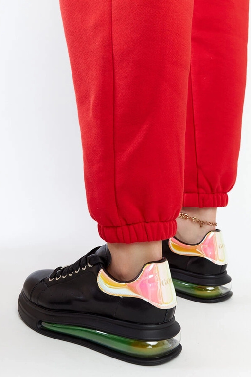 Tênis preto plataforma GOE NN2N4030