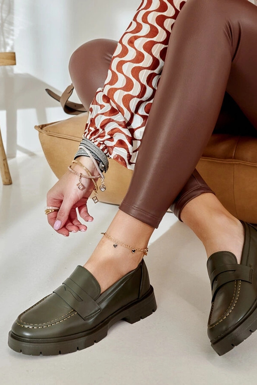 Mocassins verdes Maybritt