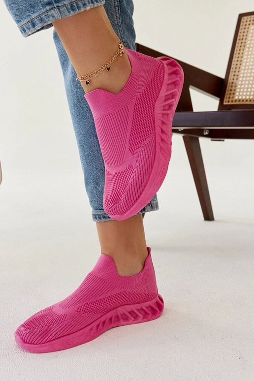 Tênis esportivos rosa escuro da Neda