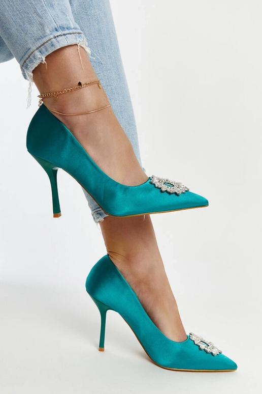 Sapatos de salto agulha com...