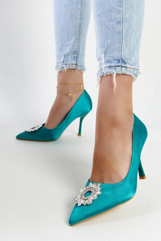 Sapatos de salto agulha com...