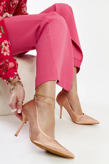 Salto alto Liena rosa claro