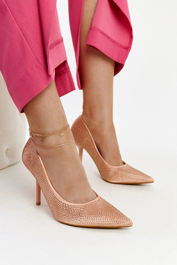 Salto alto Liena rosa claro 2