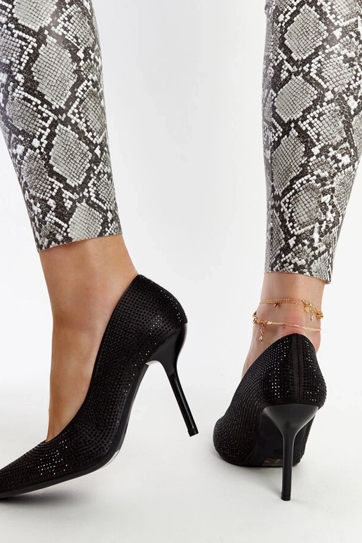 Sapatos de salto alto Liena preta