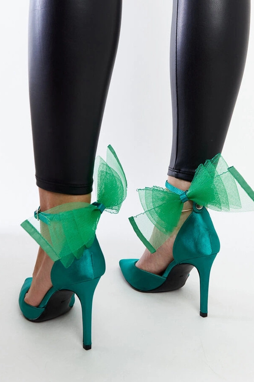 Salto laço Ilaysa verde