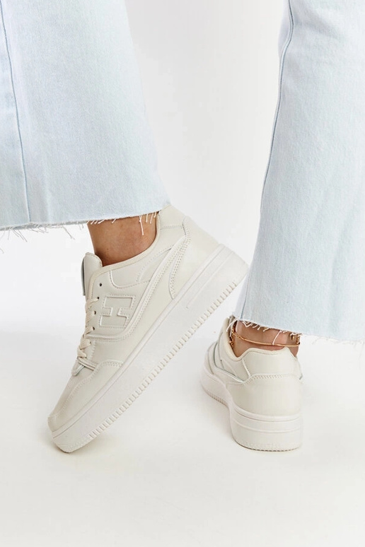 Tênis plataforma Mentha bege