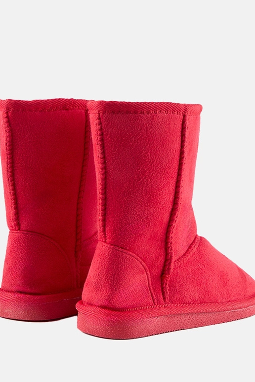 Botas infantis de inverno vermelhas Miia