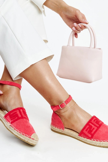 Alpargatas rosa escuro com... 2