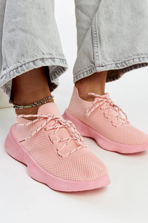 Tênis esportivos rosa Roshni
