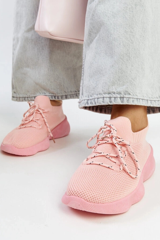 Tênis esportivos rosa Roshni