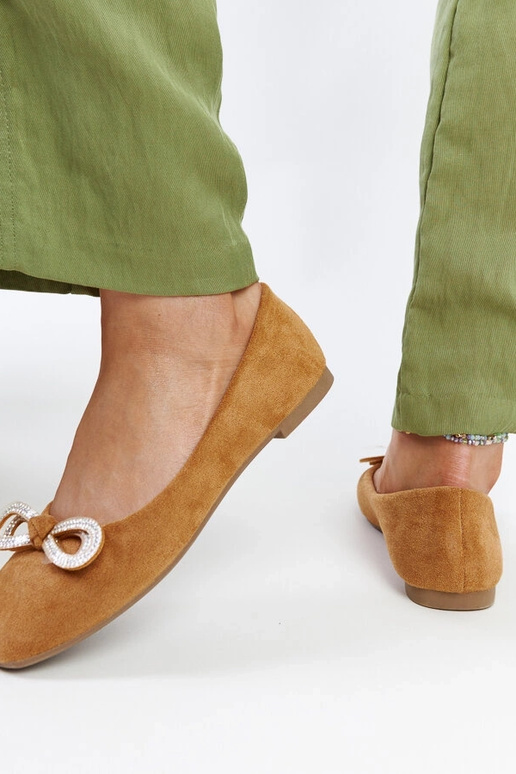 Sapatilhas marrons com laço Gaillou