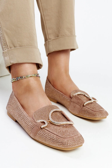 Mocassins Mebrat marrom brilhante