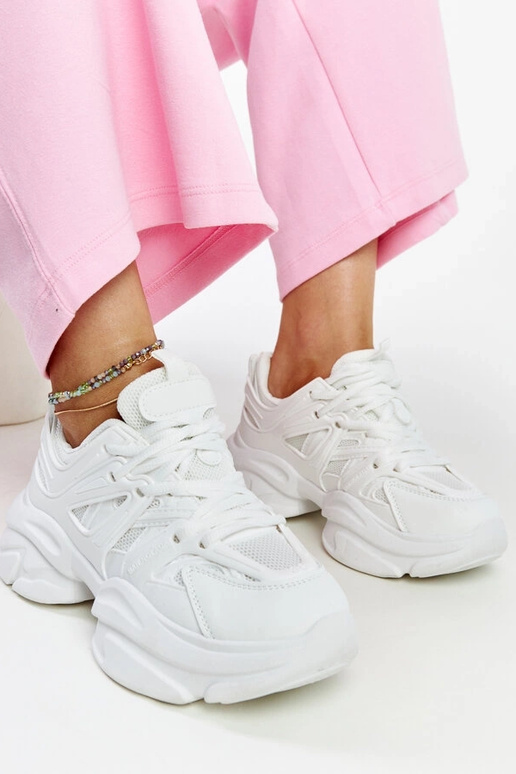 Sneakers esportivos brancos Feaven