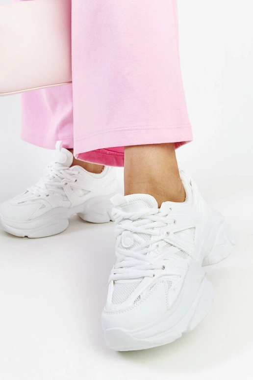 Sneakers esportivos brancos Feaven