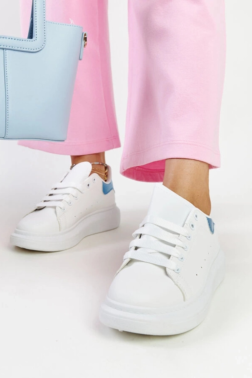 Tênis branco de couro ecológico Fatimah