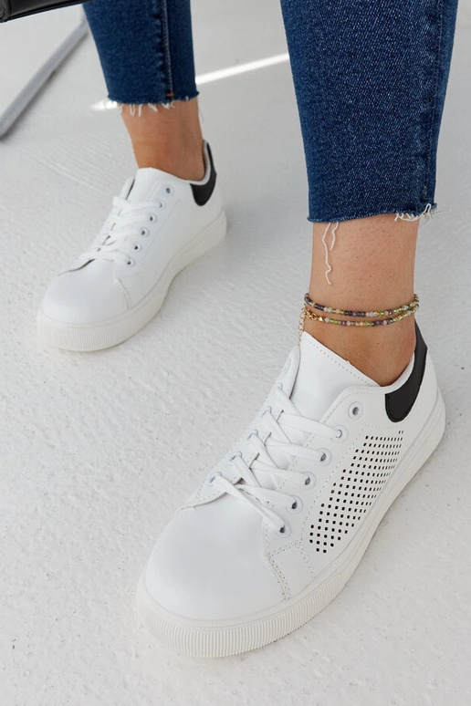 Tênis branco vazado Semhar