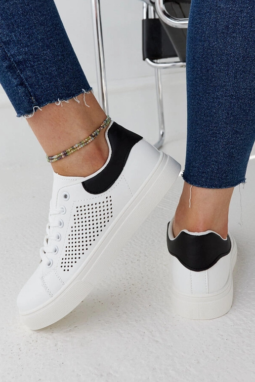 Tênis branco vazado Semhar