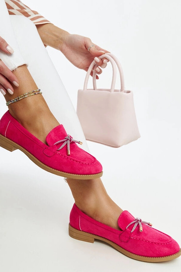 Mokasyny rosa-escuros com...