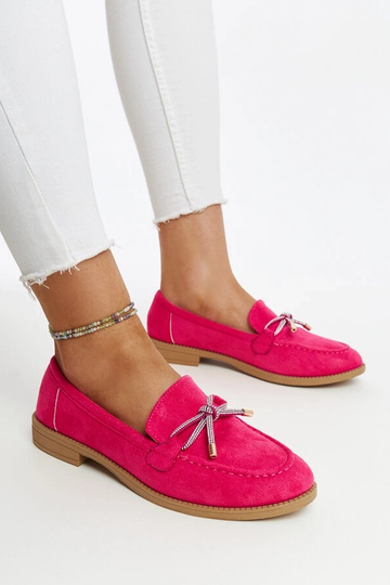 Mokasyny rosa-escuros com... 2