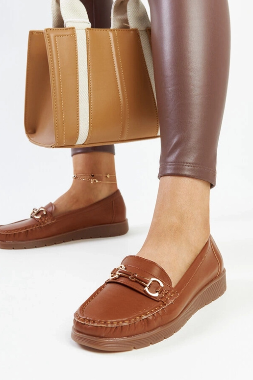 Mocassins Anisah Brown Buckle