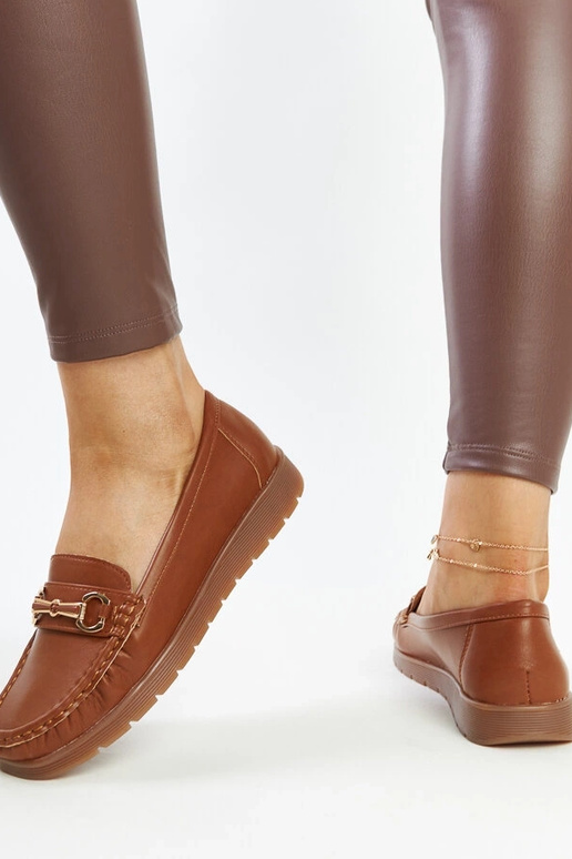 Mocassins Anisah Brown Buckle