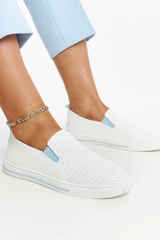 Sapatos brancos Sanan