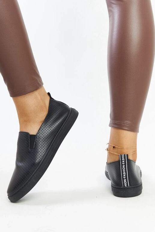 Sapatos Sanan pretos