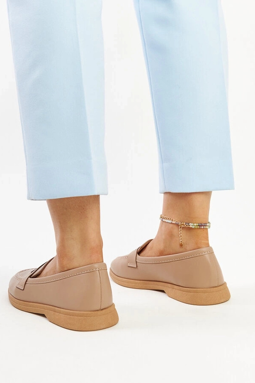 Mocassim Nawrah clássico marrom